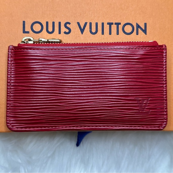 Authentic Red Epi Louis Vuitton Key Cles - Picture 7 of 11